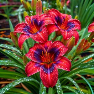 Лилейник Солар Вин купить по цене от 329р. в интернет-магазине «Посадика» с доставкой почтой в в Туапсее и по всей России – [изображение №1].