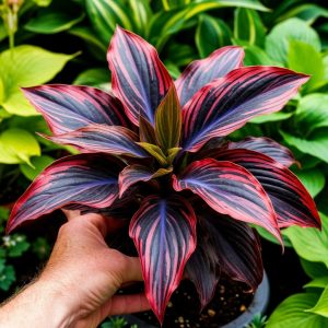 Хоста Спирит Дансер купить по цене от 379р. в интернет-магазине «Посадика» с доставкой почтой в в Туапсее и по всей России – [изображение №1].