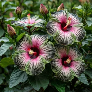 Гибискус Амбер Лайт купить по цене от 490р. в интернет-магазине «Посадика» с доставкой почтой в в Туапсее и по всей России – [изображение №1].