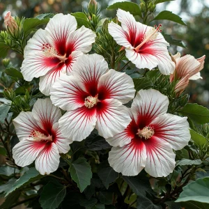 Гибискус Рэд Элеганс купить по цене от 380р. в интернет-магазине «Посадика» с доставкой почтой в в Туапсее и по всей России – [изображение №1].