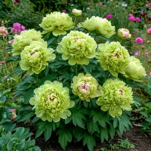 Пион Зеленые Бобы купить по цене от 610р. в интернет-магазине «Посадика» с доставкой почтой в в Туапсее и по всей России – [изображение №1].