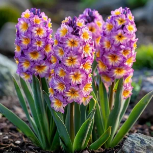 Гиацинт Пинк Перпл купить по цене от 2099р. в интернет-магазине «Посадика» с доставкой почтой в в Туапсее и по всей России – [изображение №1].