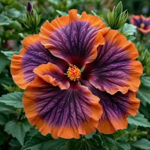 Гибискус Оранж Спел купить по цене от 285р. в интернет-магазине «Посадика» с доставкой почтой в в Туапсее и по всей России – [изображение №1].