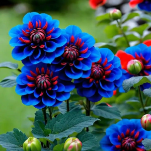 Георгин Аквамарин купить по цене от 318р. в интернет-магазине «Посадика» с доставкой почтой в в Туапсее и по всей России – [изображение №1].