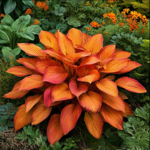 Хоста Солнечный Нектар купить по цене от 605р. в интернет-магазине «Посадика» с доставкой почтой в в Туапсее и по всей России – [изображение №1].